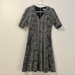 Fit & Flare Stretch Dress